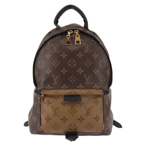 LOUIS VUITTON Monogram Reverse Palm Springs PM Backpack M44870 LV Auth BA5723 - Picture 2 of 16